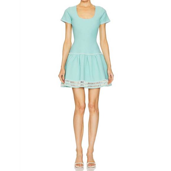 NEW ALEXIS lorie mini dress in blue - Picture 1 of 3